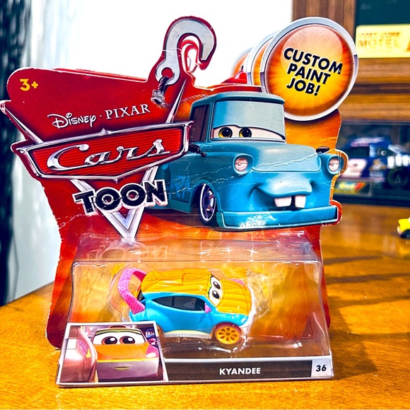 Disney Pixar Cars Toons Kyandee Die-Cast Vehicle (Custom Paint Job) - Picture 1 of 1